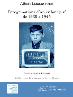 cover image of Pérégrinations d'un enfant juif de 1939 à 1945